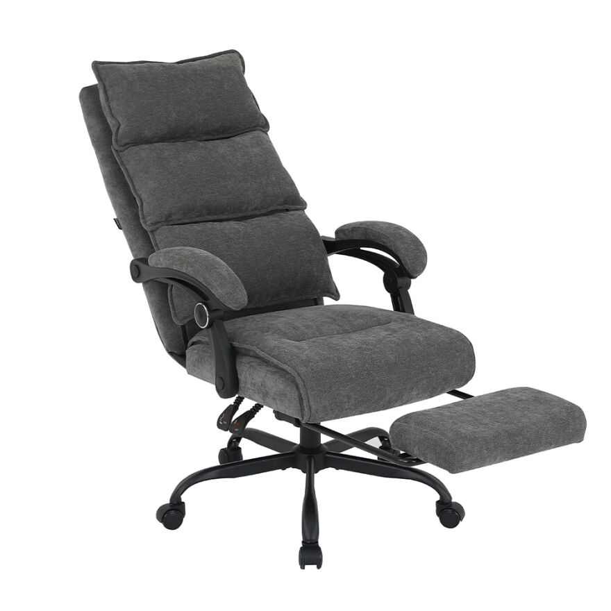 Ultra Comfort Çalışma Koltuğu - Koyu Gri 64,5x112-120x65 cm - 2