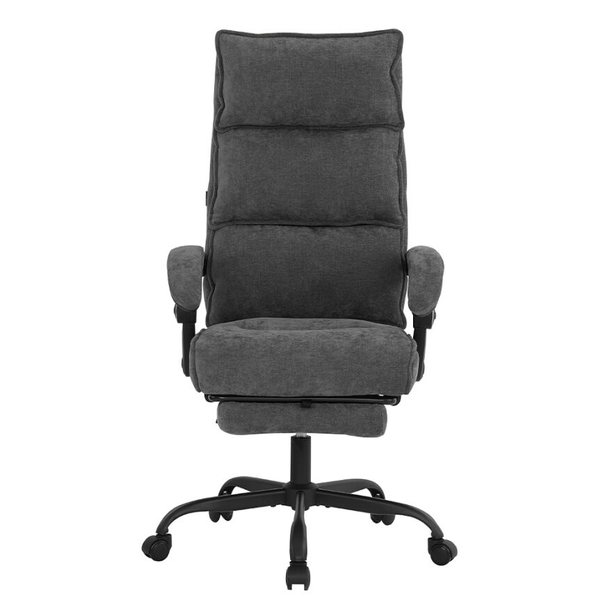 Ultra Comfort Çalışma Koltuğu - Koyu Gri 64,5x112-120x65 cm - 3