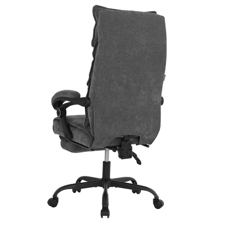 Ultra Comfort Çalışma Koltuğu - Koyu Gri 64,5x112-120x65 cm - 8