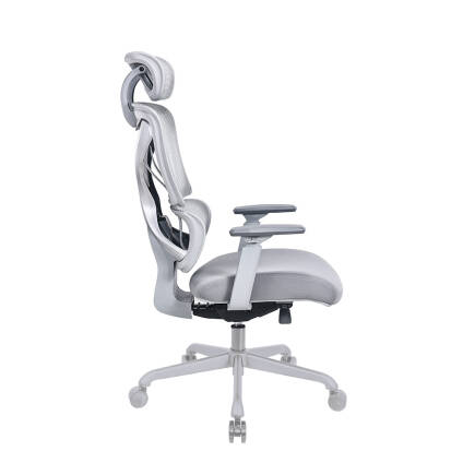 Unique-SX Yönetici ve Çalışma Koltuğu - Gri 74x119.5-129x65.5 cm - 3
