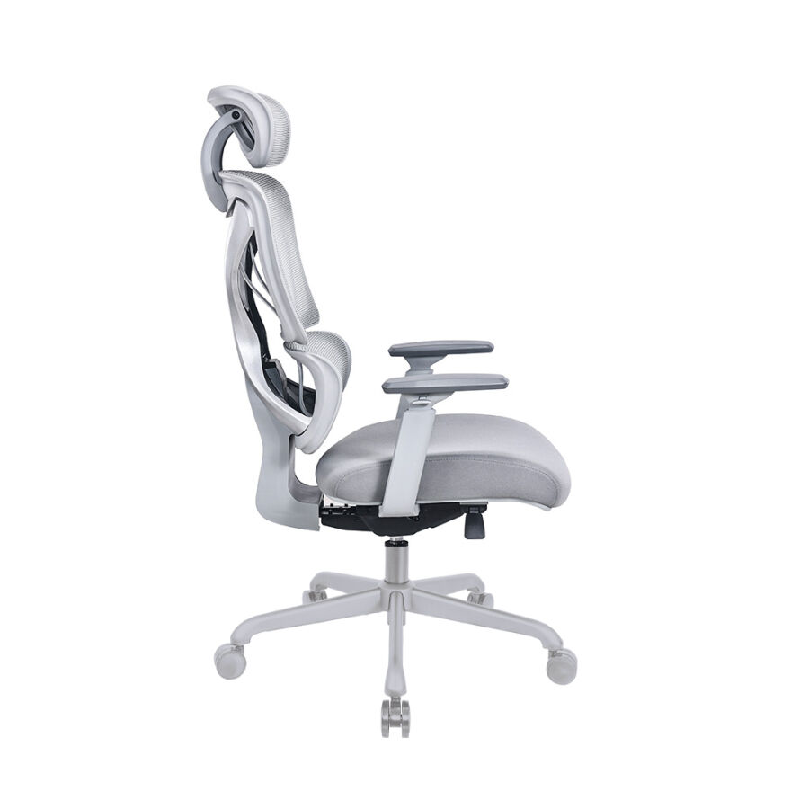 Unique-SX Yönetici ve Çalışma Koltuğu - Gri 74x119.5-129x65.5 cm - 3