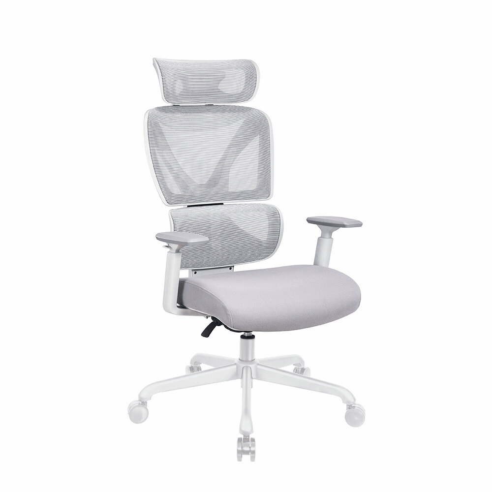 Unique-SX Yönetici ve Çalışma Koltuğu - Gri 74x119.5-129x65.5 cm - 2