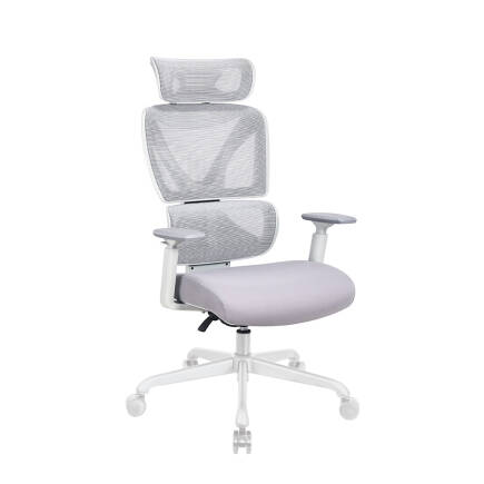 Unique-SX Yönetici ve Çalışma Koltuğu - Gri/Krem 74x119.5-129x65.5 cm - 2