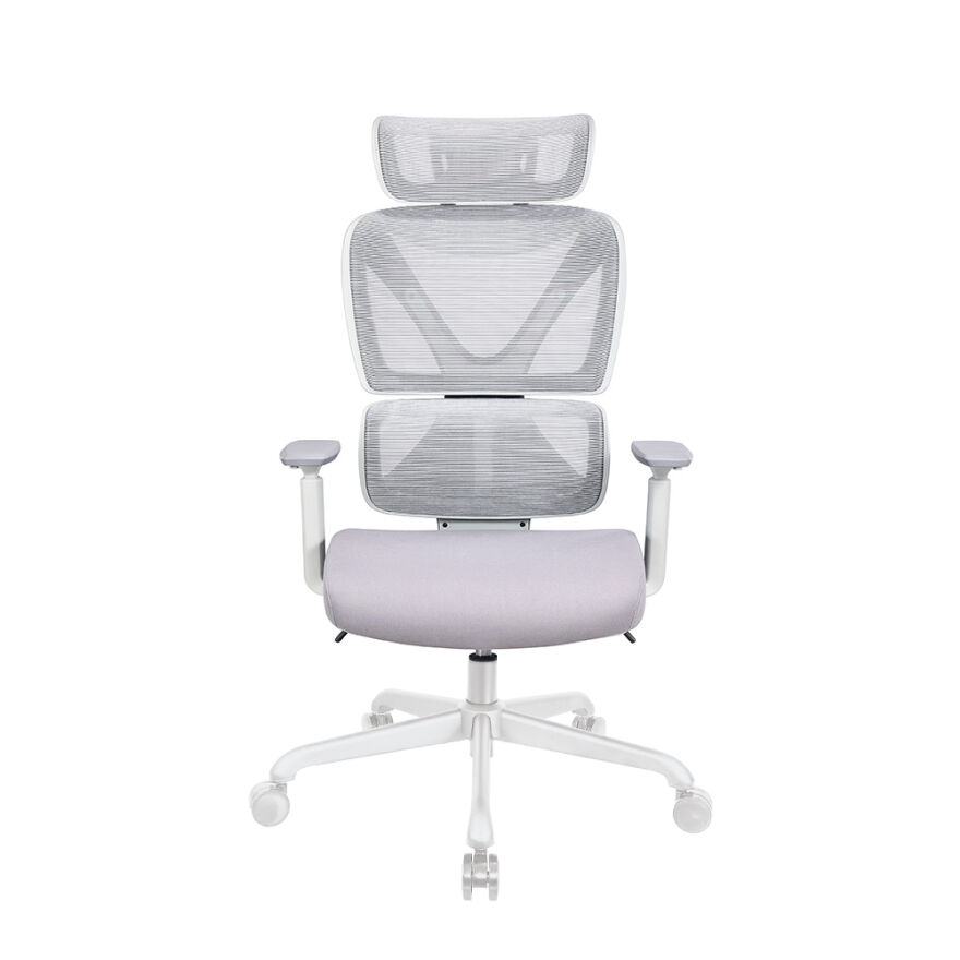 Unique-SX Yönetici ve Çalışma Koltuğu - Gri/Krem 74x119.5-129x65.5 cm - 1