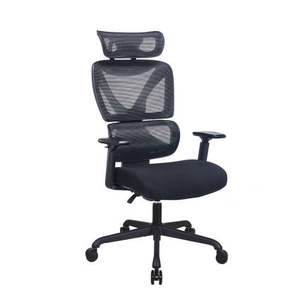 Unique-SX Yönetici ve Çalışma Koltuğu - Siyah 74x119.5-129x65.5 cm - 2
