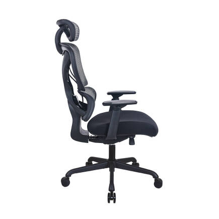 Unique-SX Yönetici ve Çalışma Koltuğu - Siyah 74x119.5-129x65.5 cm - 3