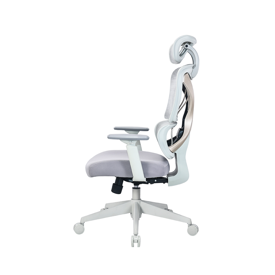 Unique Yönetici ve Ofis Koltuğu-Krem 68,5x116,5-126,5x68 cm (GxYxD) - 5