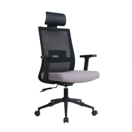 Vera Flex Multi Fonksiyon Çalışma Koltuğu - Siyah/Gri 63x117-127x67 cm