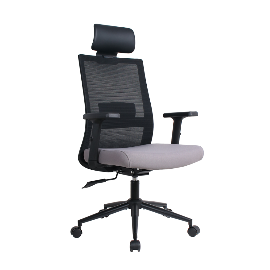 Vera Flex Multi Fonksiyon Çalışma Koltuğu - Siyah/Gri 63x117-127x67 cm - 1