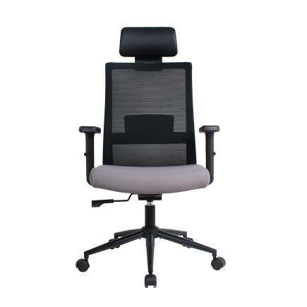 Vera Flex Multi Fonksiyon Çalışma Koltuğu - Siyah/Gri 63x117-127x67 cm (1)