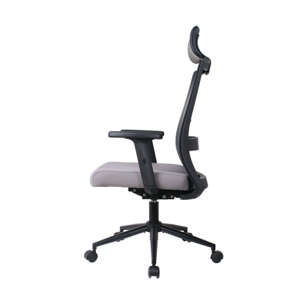 Vera Flex Multi Fonksiyon Çalışma Koltuğu - Siyah/Gri 63x117-127x67 cm - 7