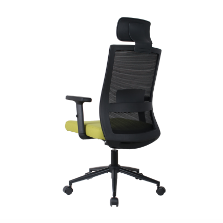 Vera Flex Multi Fonksiyon Çalışma Koltuğu - Siyah/Yeşil 63x117-127x67 cm - 7
